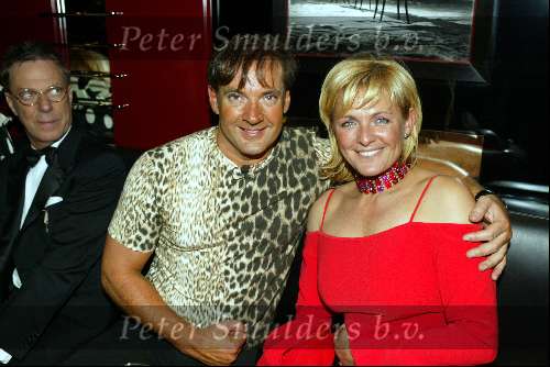 Scheveningen 4 april 2004
Premiere Lion King in Kurhaus.
Caroline Tensen en Gerard Joling