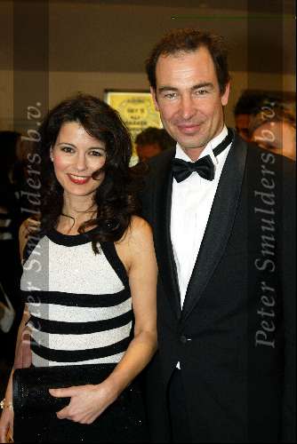 Scheveningen 4 april 2004
Premiere Lion King in Kurhaus.
Caroline de Bruijn met Erik de Vogel