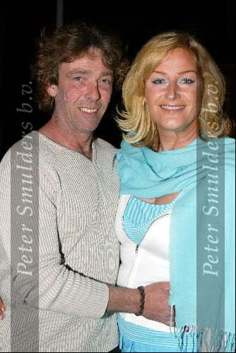 Amsterdam 1 april 2004
Feestje Patty Brard  in de zebra lounge.
Christine v d Horst met vriend