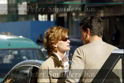 Amsterdam 22 april 2004
Richard Krajicek met Emma en Daphne Deckers op de pc hooftstraat. Deze dag zijn ze 10 jaar bij elkaar.kussend