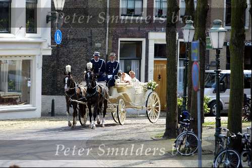 Vlaardingen 20 april 2004
Winston Post en Denise v Rijswijk trouwen op stadhuis Vlaardingen.