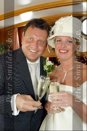 Loosdrecht 8 april 2004
Edwin Bredius en Jessica trouwen