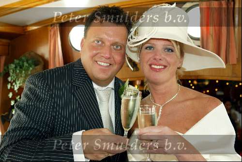Loosdrecht 8 april 2004
Edwin Bredius en Jessica trouwen