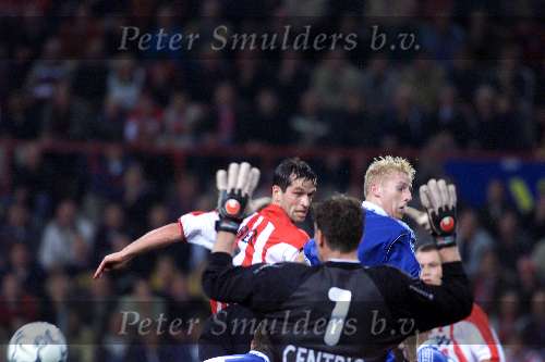 Eindhoven 20 oktober 2001
PSV-de Graafschap
Ernest Faber