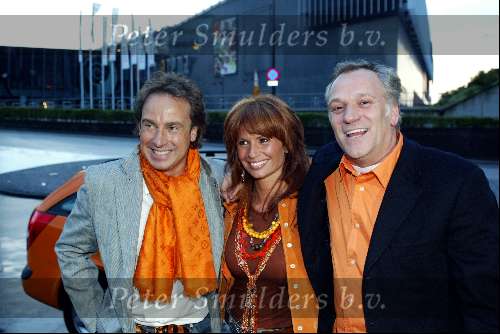 Amsterdam 19 april 2004
Premiere in Oranje in de Amsterdam Arena.
Leontien Borsato en Marco Borsato en Frank Wisse