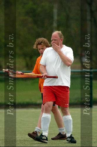 Haarlem 18 april 2004
Gerrit van Big Diet aan het hokeyen.
