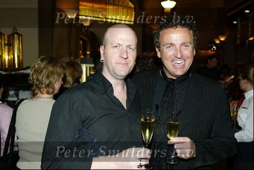 Amsterdam 19 april 2004
Presentatie cd voor Unicef in Hotel Americain.
Gordon  en Frans v deursen