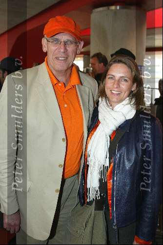 Amsterdam 19 april 2004
Premiere in Oranje in de Amsterdam Arena.
Hans Dijkstal met dochter