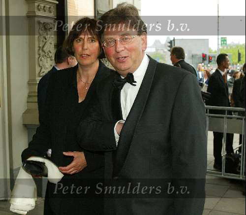 Amsterdam 25 april 2003
Concert vanwege de 65 e verjaardag van koningin beatrix
Jacques Wallage met vrouw
