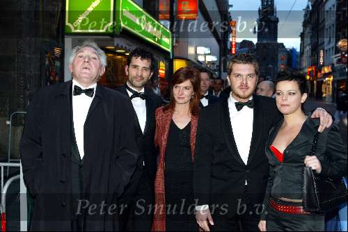 Amsterdam 6 april 2004
Premiere Alzheimer in Tuschinski.
Jan Decleir Koen de Bouw en Werner de Smedt
