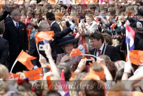 Groningen 30 april 2004
Koninginnedag 2004 in Warffum (Groningen)
Koningin Beatrix