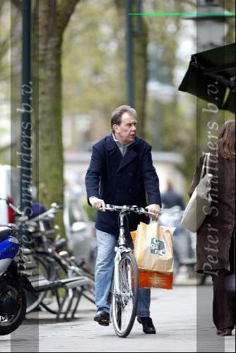 Amsterdam 10 april 2004
Maarten Spanjer op fiets