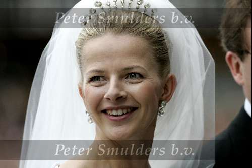 Delft 24 april 2004
Trouwen Prins Friso en Mabel Wisse Smit in stadhuis Delft.