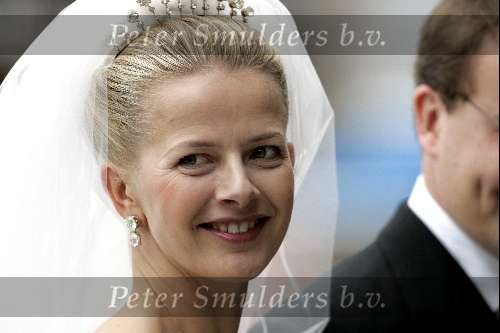 Delft 24 april 2004
Trouwen Prins Friso en Mabel Wisse Smit in stadhuis Delft.