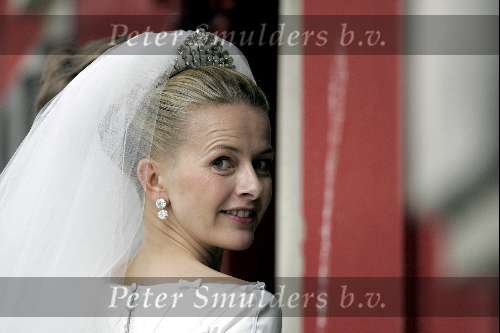 Delft 24 april 2004
Trouwen Prins Friso en Mabel Wisse Smit in stadhuis Delft.