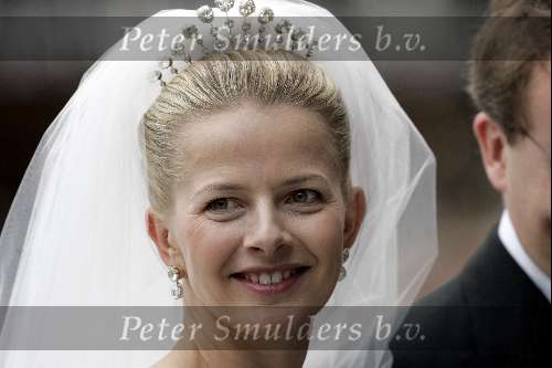 Delft 24 april 2004
Trouwen Prins Friso en Mabel Wisse Smit in stadhuis Delft.