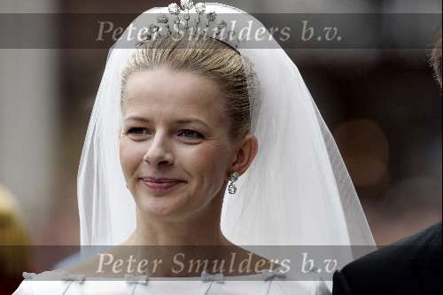 Delft 24 april 2004
Trouwen Prins Friso en Mabel Wisse Smit in stadhuis Delft.