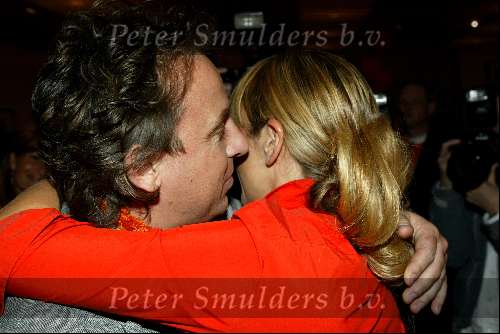 Amsterdam 19 april 2004
Premiere in Oranje in Amsterdam Arena.
Marco Borsato  en Wendy v Dijk