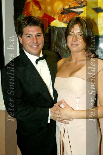 Scheveningen 4 april 2004
Premiere Lion King in Kurhaus.
Martijn Krabbe met zijn zwangere vriendin Amanda