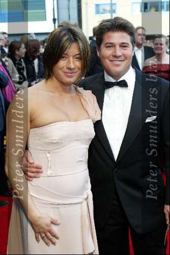 Scheveningen 4 april 2004
Premiere Lion King in Kurhaus.
Martijn Krabbe met zwangere vriendin Amanda
