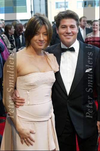 Scheveningen 4 april 2004
Premiere Lion King in Kurhaus.
Martijn Krabbe met zwangere vriendin Amanda