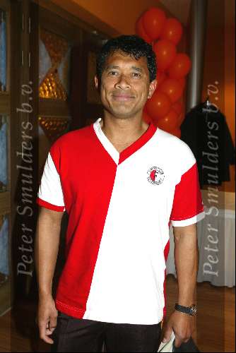 Amsterdam 19 april 2004
Premiere in Oranje in Amsterdam Arena.
Martin Schwab met Feyenoord shirt