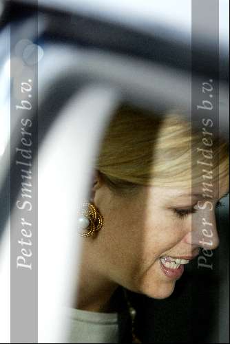Amsterdam 21 april 2004
Prinses Maxima op bezoek bij huiskamer project in Amsterdam