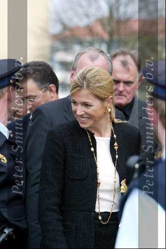 Amsterdam 21 april 2004
Prinses Maxima op bezoek bij huiskamer project in Amsterdam
