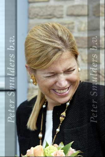 Amsterdam 21 april 2004
Prinses Maxima op bezoek bij huiskamer project in Amsterdam