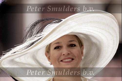 Delft 24 april 2004
Trouwen Prins Friso en Mabel Wisse Smit in stadhuis Delft.
Maxima