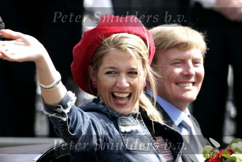 Groningen 30 april 2004
Koninginnedag 2004 in Warffum (Groningen)
Prinses Maxima in koets