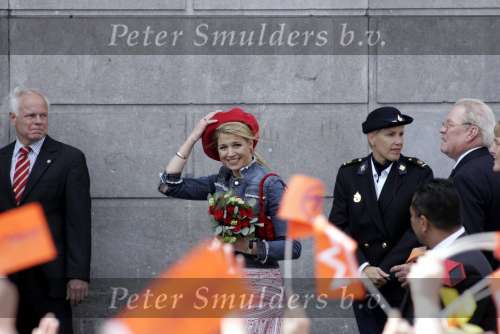 Warffum 30 april 2004
Koninginnedag 2004 in Warffum (Groningen)
Prins Willem Alexander en  Maxima