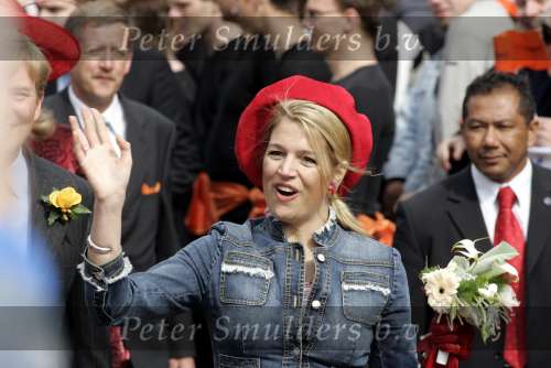 Groningen 30 april 2004
Koninginnedag 2004 in Warffum (Groningen)
Maxima