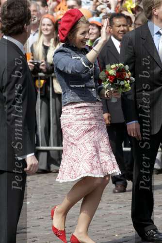 Warffum 30 april 2004
Koninginnedag 2004 in Warffum (Groningen)
Prinses Maxima lachend