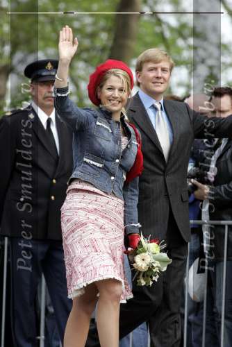 Warffum 30 april 2004
Koninginnedag 2004 in Warffum (Groningen)
Maxima met Prins Willem Alexander.