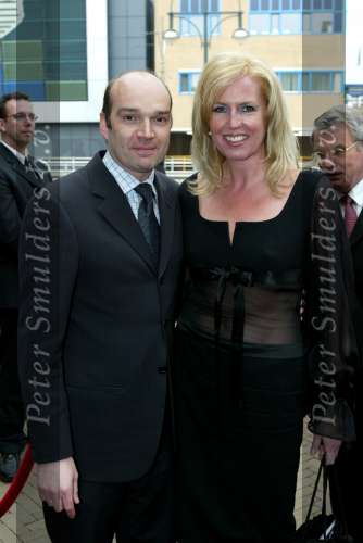 Scheveningen 29 april 2004
65e verjaardag van Pieter v Vollenhoven in het circustheater.
Monique Collignon met man