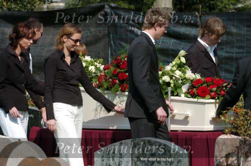 Castricum 20 april 2004
Begrafenis vader Henny Huisman. Nicki Huisman