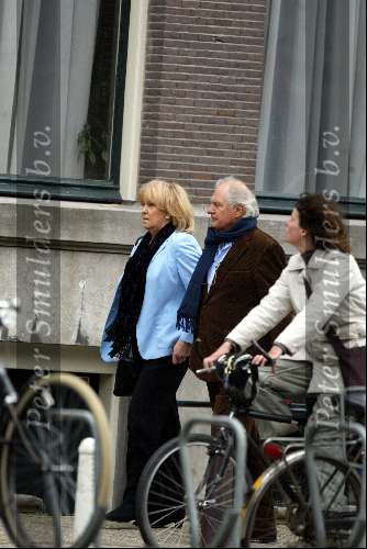 Amsterdam 11 april 2004
Housewarm party bij Andre v Duin.
Nico Knapper met vrouw