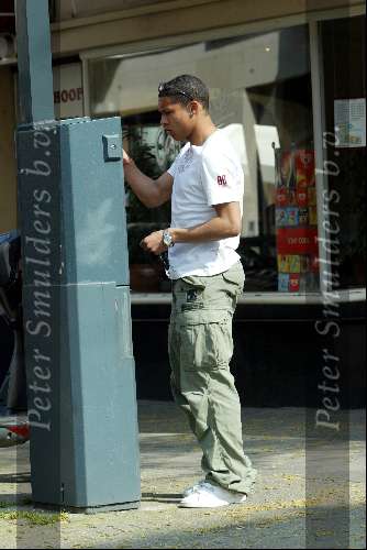 Amsterdam 16 april 2004
Nigel de Jong op PC Hooftstraat