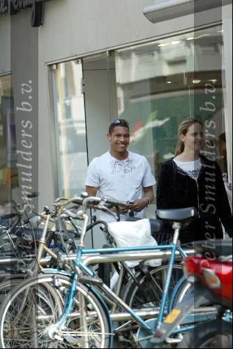 Amsterdam 16 april 2004
Nigel de Jong op PC Hooftstraat