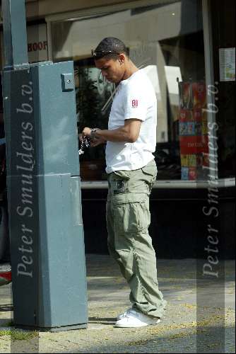Amsterdam 16 april 2004
Nigel de Jong op PC Hooftstraat