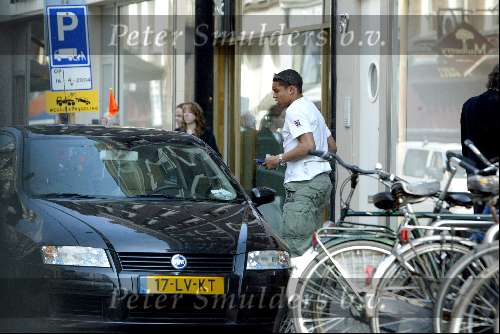 Amsterdam 16 april 2004
Nigel de Jong op PC Hooftstraat