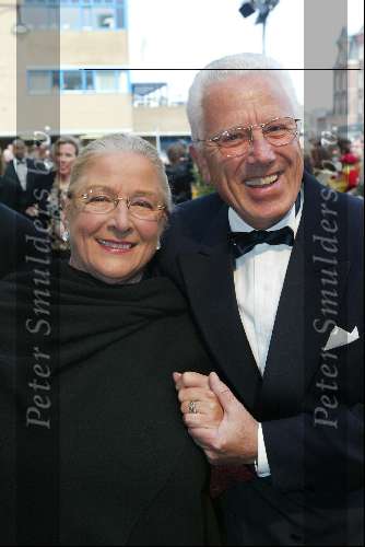 Scheveningen 4 april 2004
Premiere Lion King in Kurhaus.
Paul v Gorcum met vrouw