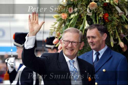 Delft 24 april 2004
Trouwen Prins Friso en Mabel Wisse Smit in stadhuis Delft.
Pieter v Vollenhoven
