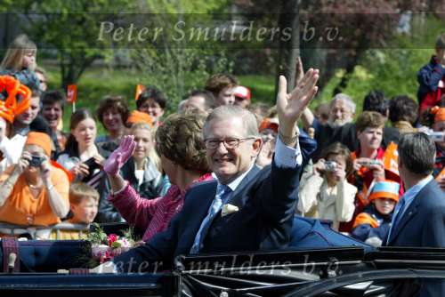 Groningen 30 april 2004
Koninginnedag 2004 in Warffum (Groningen)
Pieter v Vollenhoven in  koets
