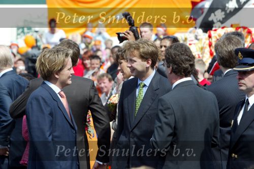 Groningen 30 april 2004
Koninginnedag 2004 in Warffum (Groningen)
Prins Pieter Christiaan en Prins Floris