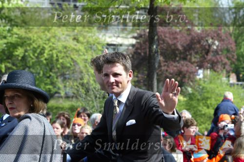 Groningen 30 april 2004
Koninginnedag 2004 in Warffum (Groningen)
Prins Maurits op koets