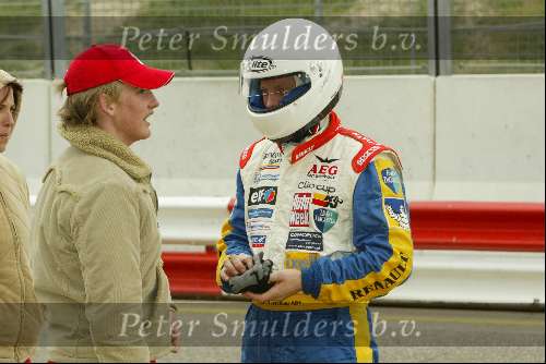 Zandvoort 9 april 2004
Prins Pieter Christiaan racen op  circuit zandvoort