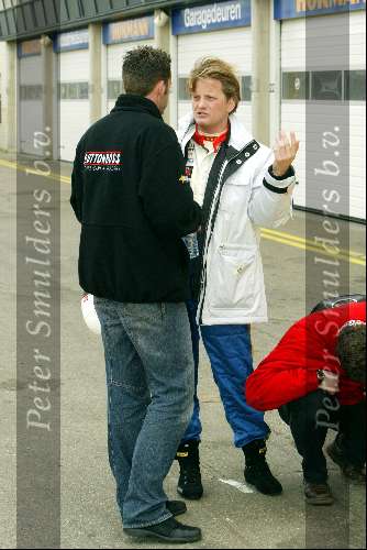 Zandvoort 9 april 2004
Prins Pieter Christiaan racen op  circuit zandvoort