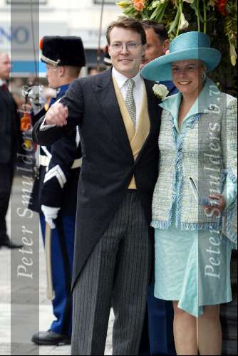 Delft 24 april 2004
Trouwen Prins Friso en Mabel Wisse Smit in stadhuis Delft.
Prinses Laurentien en Prins Constantijn